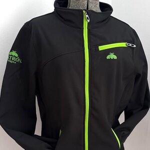 PATRON Logo Jacket with Neon Green Accents